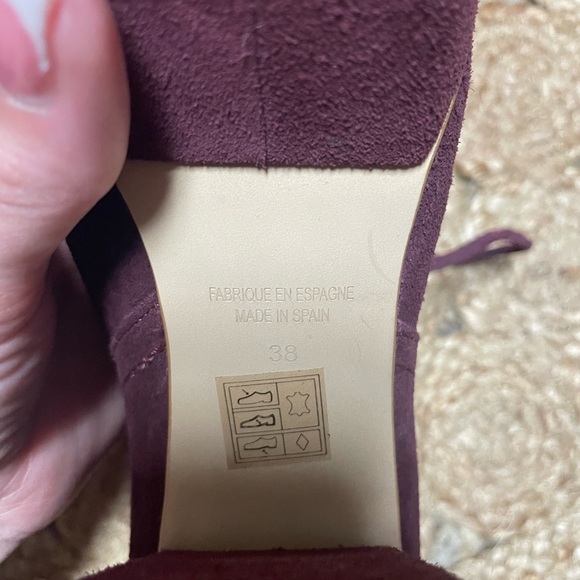 Free People Constantine Wrapped Platforms Red Cherry - Picture 4 of 6